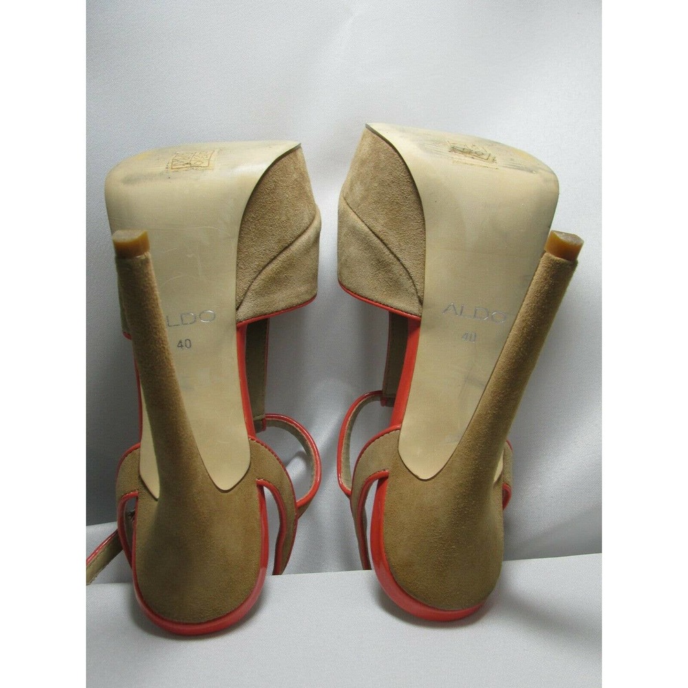 ALDO "Detamble" Peep Toe Platform Sandal - Picture 11 of 12
